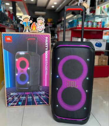 Səs gücləndiriciləri: JBL partybox stage 320
Yenidir istifade olunmayib