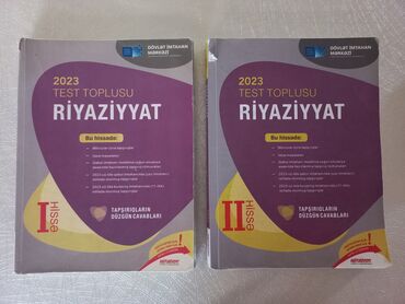 riyaziyyat dəyər pdf: Riyaziyyat Test Topluları. Biri 2 manatdan. İçləri tərtəmizdi