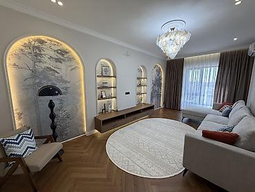снять квар: 3 комнаты, 100 м², Юг-2 мкр Элитка, 12 этаж, Дизайнерский ремонт — 1