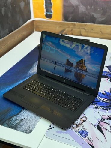 ноутб: Ноутбук, HP, 6 ГБ ОЗУ, AMD A8, 17.3 ", Б/у, Для несложных задач, память HDD