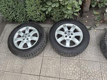 70 сом: Дөңгөлөктөр монтажда 225 / 65 / R 17, Кыш, Колдонулган, Комплект, Жеңил унаалар, Куйма, тешиктери - 5 — 2