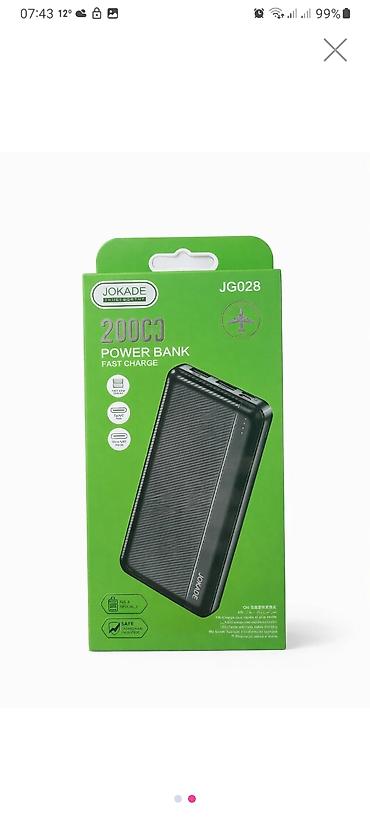 Powerbanklar: Powerbank 20000 mAh, Yeni — 1