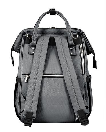 satovi rs: KikkaBoo Torba za mame Siena premium – dark grey (Šifra: KKB2) — 2