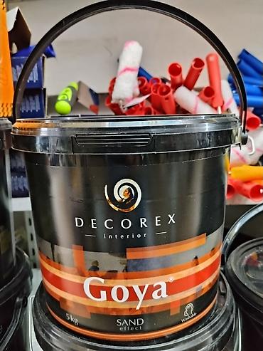 wash: Декоративная интерьерная краска Decorex Goya, эффект песка (Sand — 1
