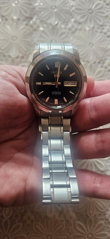 3d saat: Seiko 5 avtomatik qol saatı - Model: Seiko 5, Ref. SNXS79J1 (Cal — 2