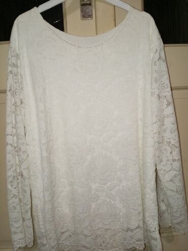 zara bluze i tunike: XL (EU 42), color - White