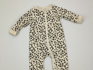 pajacyk niemowlęcy bawełna: Pajacyk, H&M, 6-9 m, 68-74 cm, stan - Dobry