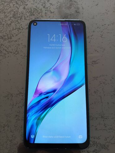 xiaomi mi a1 qiymeti: Xiaomi Redmi Note 9, 128 ГБ, цвет - Голубой, 
 Отпечаток пальца