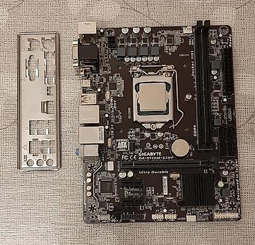 Материнские платы для ПК: Bundle satılır - 130 AZN Ana plata : Gigabyte GA-H110M-S2HP (DDR4) — 1