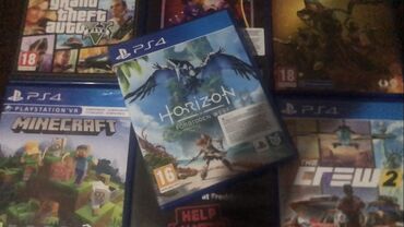 playstation disk: Horizon forbidden West PS4 Təzədir az istvadə olunub