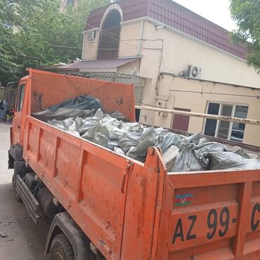 Yük daşımaları: Xidmət: Zibil və söküntülərin daşınması, atılması. İnşaat və təmir — 6