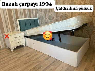 iki neferlik carpayı: Carpayı bazalı