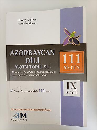 rus dili 7: Kitab səliqəli və təmiz vəziyyətdədir, ilk 9-10 səhifəsi yazılıdır — 1