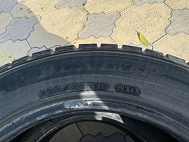 Шины: Шины 205 / 55 / R 16, Зима, Б/у, Комплект, Легковые, Dunlop — 4