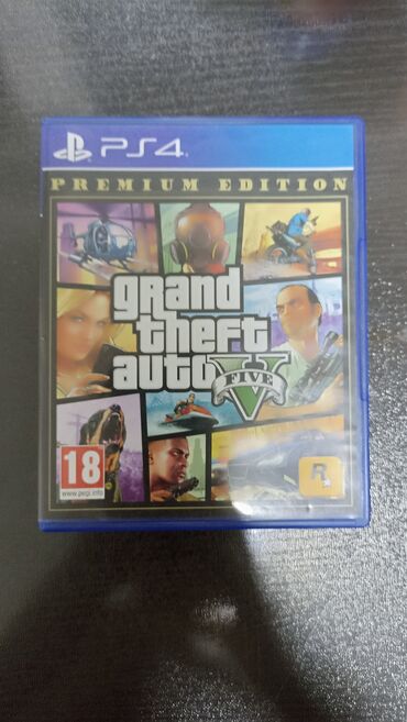 купить диски на сони плейстейшен 4 бу: Диск на Playstation4, GTA5 В отличном состоянии без царапин Б/у