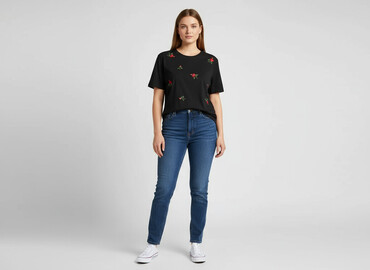 oui merci t shirty: T-shirt damski, rozmiar L