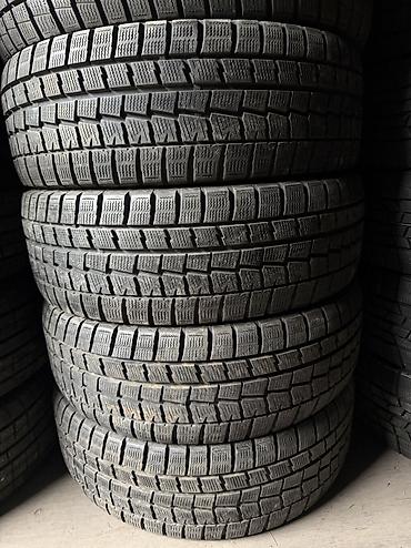 Шины 215 / 60 / R 16, Зима, Б/у, Комплект, Легковые, Япония, Dunlop