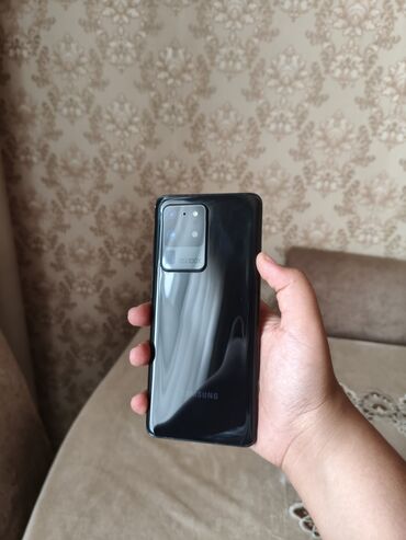 Аудиотехника: Samsung Galaxy S20 Ultra, 128 ГБ, цвет - Черный, Гарантия, Отпечаток пальца, Беспроводная зарядка