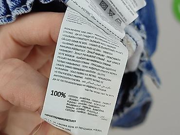 klapki h: Denim, Szorty damskie, rozmiar XS — 5