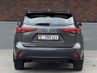 Toyota: Toyota Highlander: 2020 г., 2.5 л, Автомат, Гибрид, Внедорожник — 5