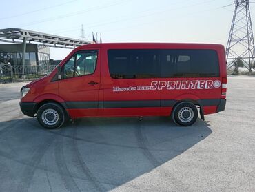 Mercedes-Benz: Mercedes-Benz Sprinter mikroavtobus - Korpus: qırmızı rəng, “Sprinter — 7