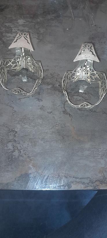 sufre modelleri: Məhsul: Metal fincanaltı dəsti (2 ədəd) Təsvir: - Zərif ajiur — 1