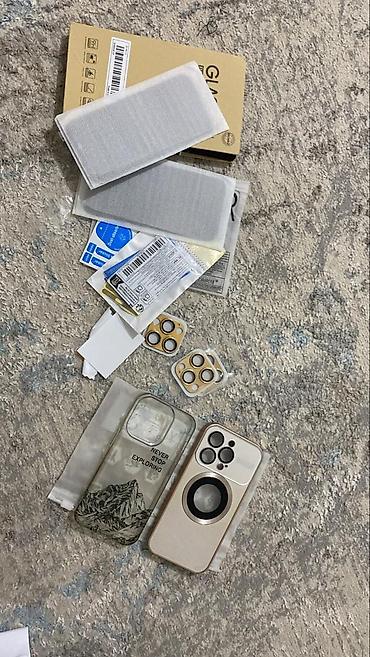 Apple iPhone: IPhone 14 Pro, Б/у, 128 ГБ, Золотой, Защитное стекло, Чехол, 84 % — 10