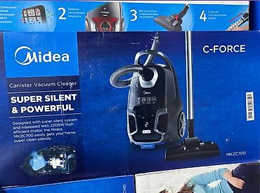 пылесос sem: Пылесос Midea C-Force MKZC700 (канистерный) - Мощность двигателя — 1