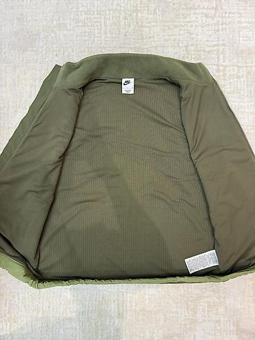 tech fleece: Jilet, Nike, S, rəng - Yaşıl — 3