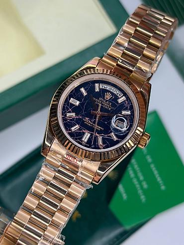 orient saati: Yeni, Qol saatı, Rolex, rəng - Qızılı — 2