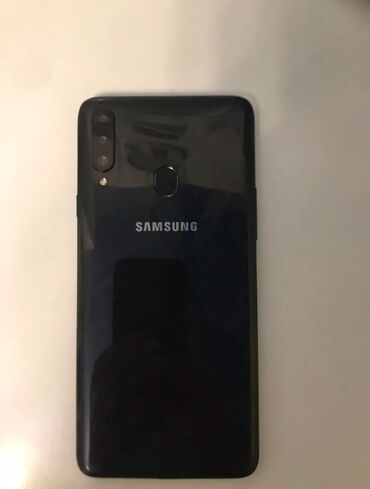 кухонные мелочи: Samsung Galaxy A20s, Колдонулган, 32 ГБ, түсү - Кара, 2 SIM
