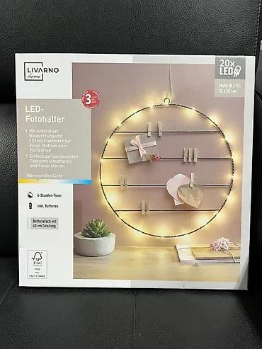 ormar za igracke: LED držač za fotografije LIVARNO home – zidna dekoracija sa toplim — 4