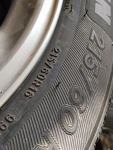 osaka: Колесо в сборе: шина + литой диск Subaru. - Шина: Michelin — 2