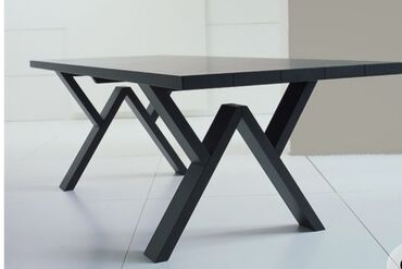 Masalar: Masa üçün metal ayaq dəstləri – modern dizaynlar - Material: qalın — 14