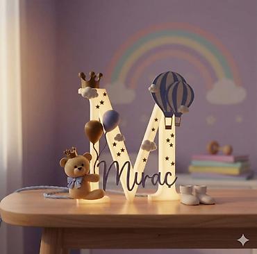 свет: НОВИНКА!✨ Именной ночник-буква ✨ Стильный светильник с именем — — 5