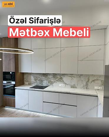 misar frez: Sifarişlə mətbəx dəsti, MDF, Kredit yoxdur — 6