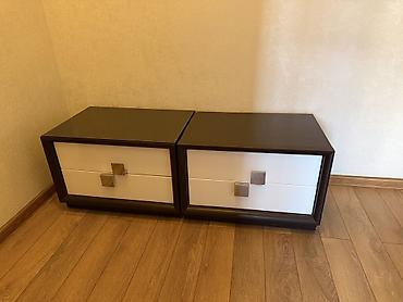 Спальные гарнитуры: Спальный гарнитур, Б/у, Двуспальная кровать, Белоруссия, Самовывоз, цвет - Черный — 8