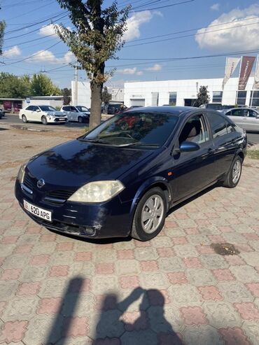 автомобили аккорд: Nissan Primera: 2002 г., 2 л, Вариатор, Бензин, Седан
