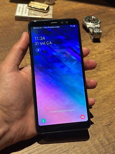 samsung a5 2015 display: Samsung Galaxy A8 2018, 32 GB, rəng - Qara, İki sim kartlı — 5