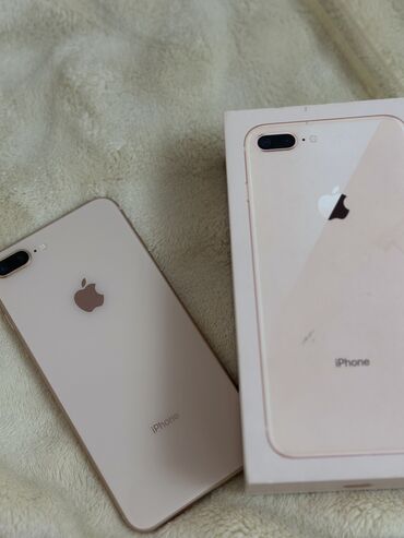 не рабочий телефоны: IPhone 8 Plus, Колдонулган, 64 ГБ, 74 %