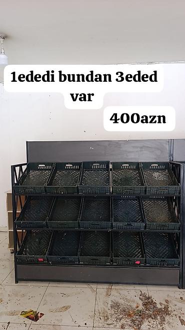Стендовые витрины: Xirdalan aylin 2Məhsul: Mağaza üçün meyvə-tərəvəz vitrin stendləri və — 1