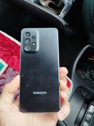 Samsung: Samsung Galaxy A53, Б/у, 128 ГБ, цвет - Черный, 2 SIM