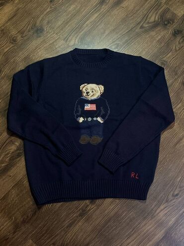 ислам махачев полузамок: Свитер Polo Bear Ralph Lauren - Цвет: темно-синий (navy) -