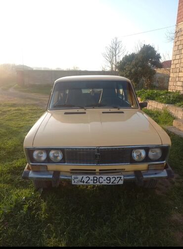 2106 sekilleri: Açıq sarı rəngdə olan VAZ 2106 model avtomobil ili -1986. Masallida