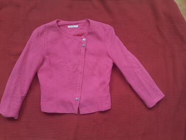 шафран диет оригинал: Bershka qadın jaketi - Ölçü: M - Rəng: parlaq çəhrayı - Beden: M