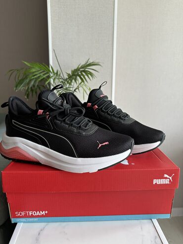 Кроссовки и спортивная обувь: Кроссовки, 39, Puma, Новый, цвет - Черный, Самовывоз, Платная доставка