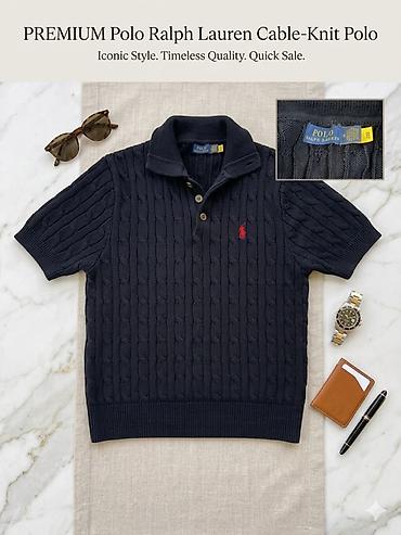 Kişi geyimləri: Polo köynək, Ralph Lauren, M, rəng - Göy — 1