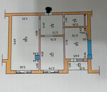 Продажа квартир: 2 комнаты, 56 м², Элитка, 7 этаж, Евроремонт — 11