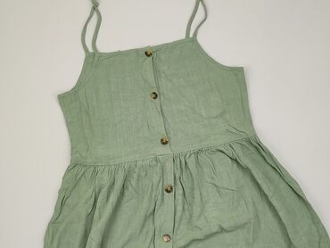 sukienka khaki: Sukienka, Primark, 13 lat, 152-158 cm, stan - Idealny