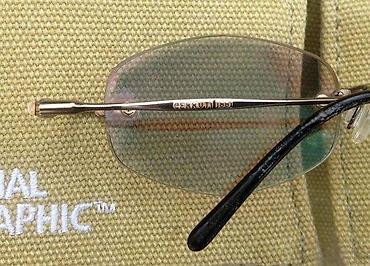 Naočare: CERRUTI 1881 Titanijumski, ram bez rama dioptrijski okvir. Made in — 5